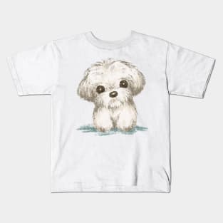 Portrait of Maltese Kids T-Shirt